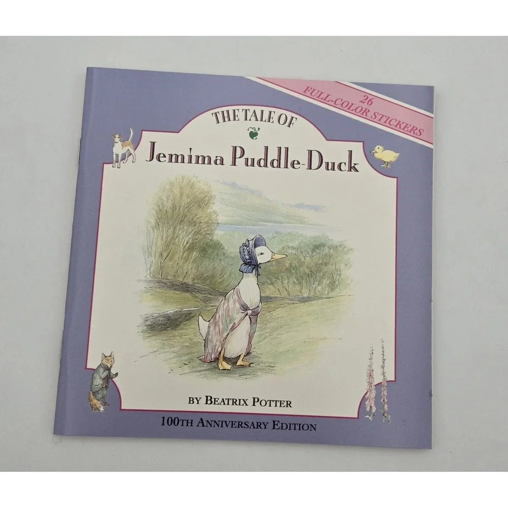 Beatrix Potter Peter Rabbit‎ and Friends 100th Anniversary Sticker Book Set 8pc